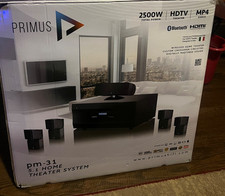 Primus pm-31 5.1 2500W Home Theater Sound System w/Subwoofer, Surround Speakers