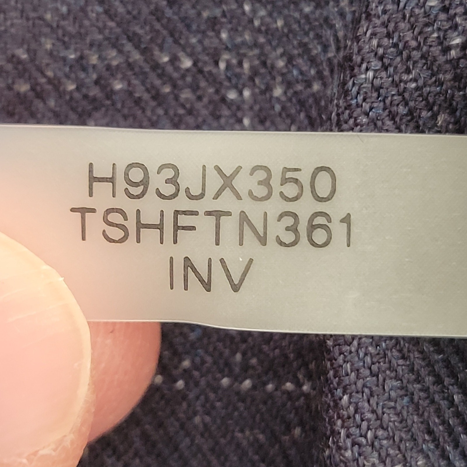 Tommy Hilfiger Women's Navy Framed 1 Silver Button Blazer White Trim Size 8 NWT thumbnail 8