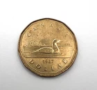 VINTAGE 1987 CANADA LOONIE DOLLAR COIN