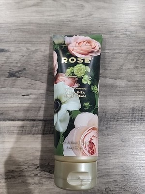Bath & Body Works Rose Lightweight Aloe+Cocoa Butter Ultra Shea Body Cream-226 g