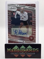 2024 Panini Absolute Renardo Green San Francisco 49ers Rookie Autograph #159