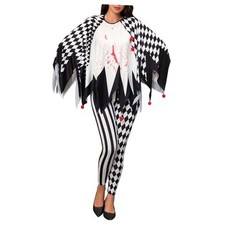Mardi Gras Costumes for Women Plus Size Outfit Carnaval Small Clown Suit