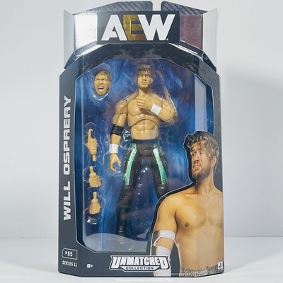 New Factory Sealed AEW Will Osprey Unmatched Collection # 85 Series 11 Figure