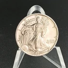 1987 American Silver Eagle 1 oz .999 Fine Silver Light Haze
