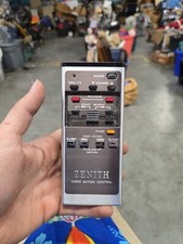 Zenith Video Action Remote Control for Zenith VCR Vintage Untested