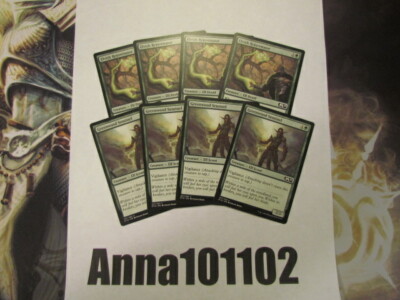 M19. Greenwood Sentinel x4, and Elvish Rejuvenator x4 MTG 