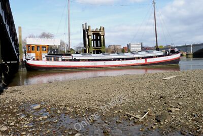 Foto 6x4 Am Putney Beach Fulham neben Putney Pier, bei Ebbe.  It c2010
