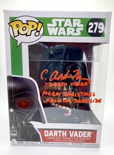 C. Andrew Nelson Signed Star Wars Funko Pop/Darth Vader - 第 1/10 張圖片