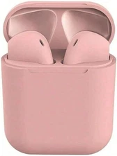 Wireless Earbuds, in Ear Buds Headphones BT 5.3 with Deep Bass pink