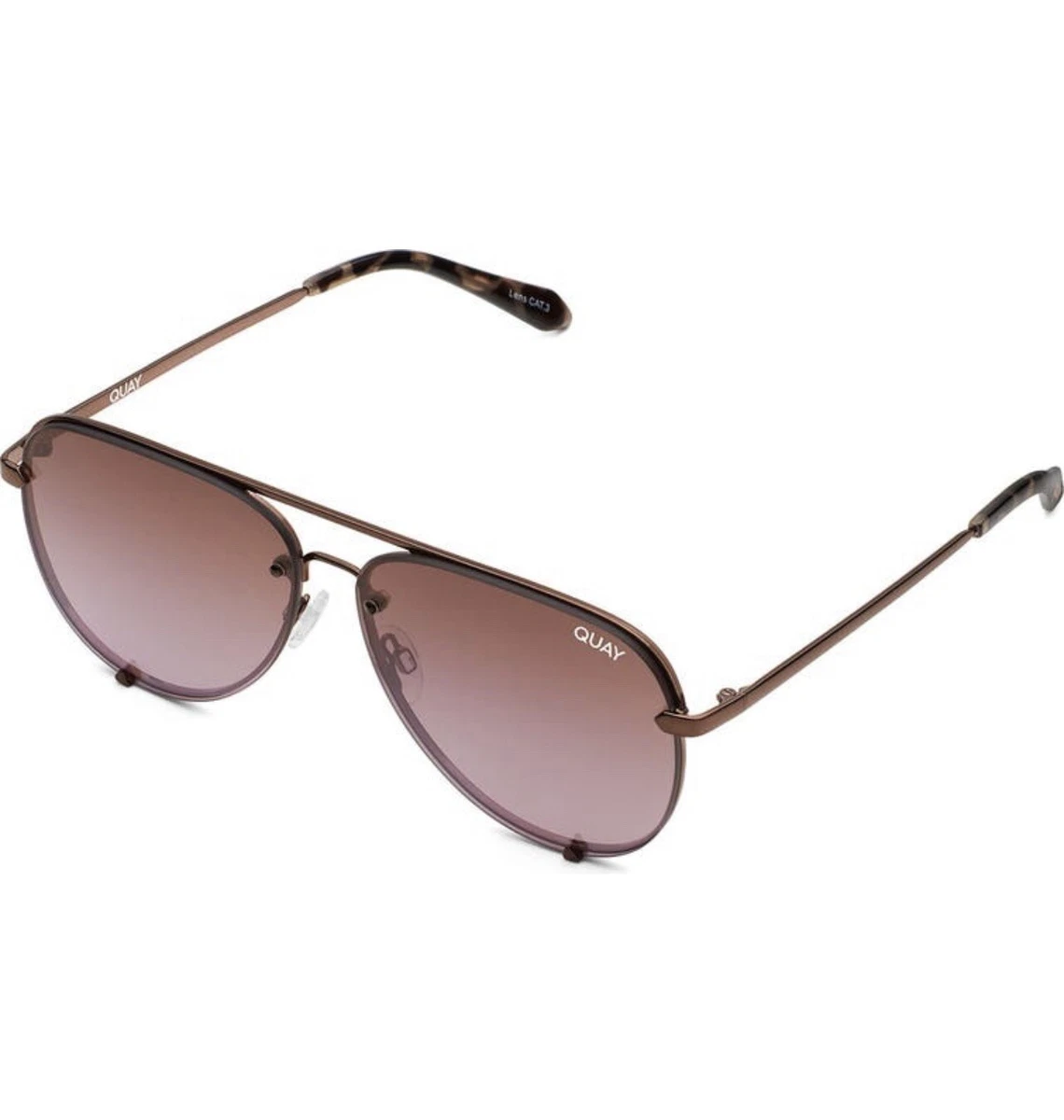 High key cheap rimless sunglasses