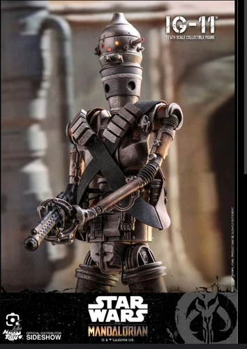 Hot Toys Star Wars Mandalorian IG-11 1/6th Scale FIGURE DELUXE SET NEW SEALED