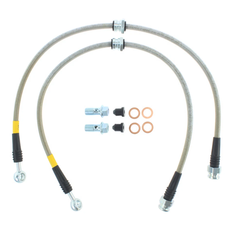 Líneas de freno delanteras StopTech de acero inoxidable para Mitsubishi 06-12 Eclipse Galant Foto 4 de 4