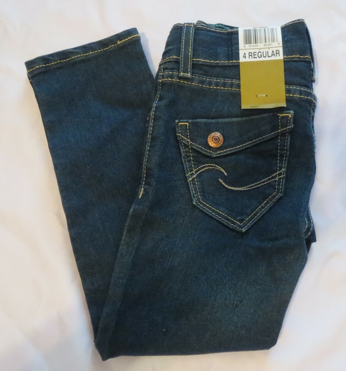 ^_^ Girls Signature LEVI Strauss Levi's Size 4R Skinny Jeans NWT | eBay