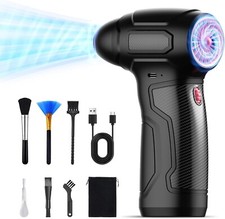 Tomzio Compressed Air Duster - 200,000RPM Electric Air Duster, Turbo Blaster Ai