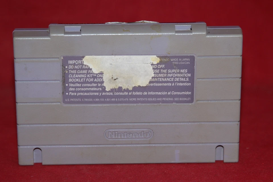 Super Double Dragon (Super Nintendo, SNES, 1992) Authentic Game Cartridge - Image 2 of 4