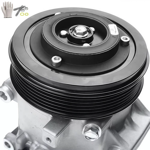 A/C Compressor 88310-02710 for Toyota Corolla Matrix 2010 2011 2012 2013 1.8L - Picture 3 of 5