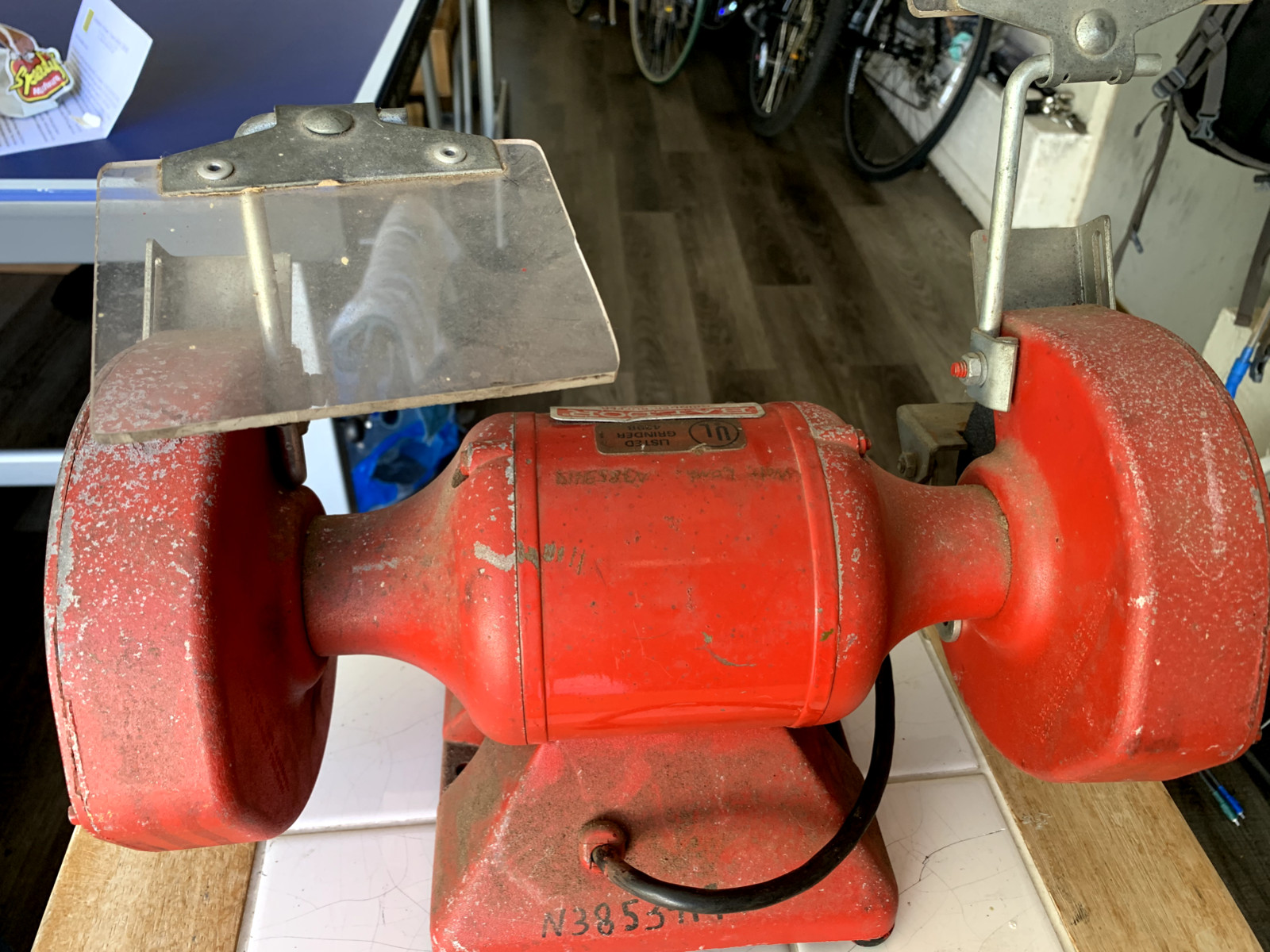 Baldor 6" Bench Grinder Buffer 662R 1/3hp 115 Volts 3600 RPM