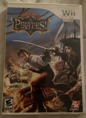 Sid Meier's Pirates Nintendo Wii, 2010 Video Game NIB Sealed Blackbeard Captain