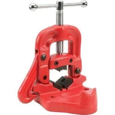 2" Bench Mounted Mount Plumbing Plumbers Pipe Holding Vise Vice Work Clamp Tool