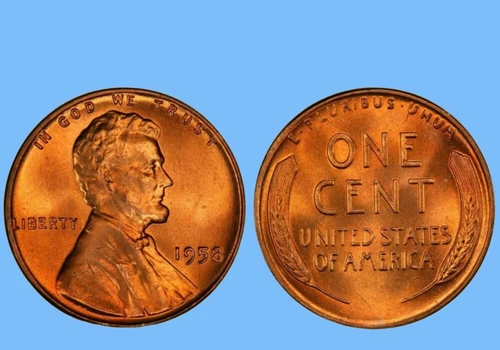 1958 Lincoln Wheat Cent Penny ~ BU UNCIRCULATED ~ 1c Coin Collectible