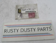 Harley Custom Chrome Wedge Style Marker Light Red Lens Replacement 09102