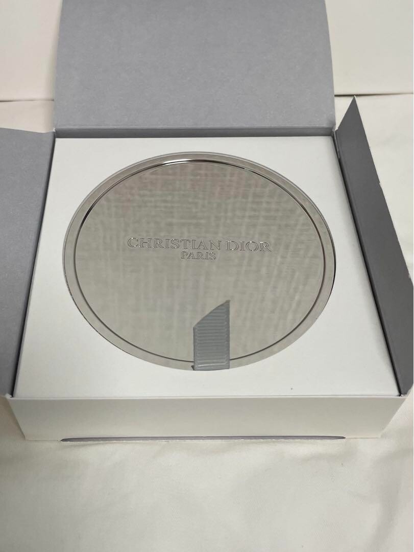 Christian Dior Set of Silver Candle Snuffer , Stand , Cover New in