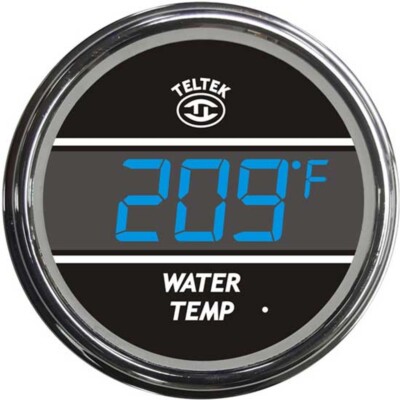 Teltek 209  -  Blue Digital Water Temperature Gauge