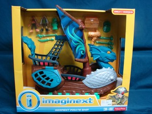 imaginext serpent pirate ship