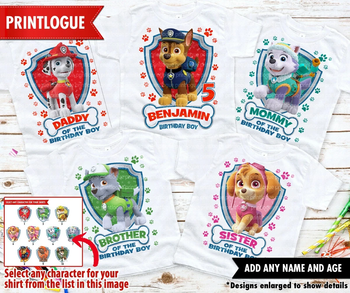 Girl Paw Patrol Birthday Shirt Skye Paw Patrol Birthday shirt