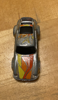 Vintage 1974 Hot Wheels Porsche P-911 Redline Chrome Rare Original