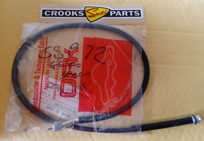 NOS 34910-01D00/2 GS500 1989 to 2002 Suzuki Speedo Cable by OFK in Japan