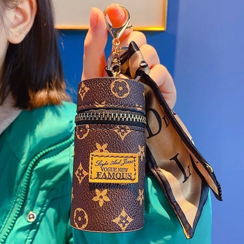 Llavero Mochila Llavero Mini Bolso Lápiz Labial Bolso Cartera Dije Bolso - 3.8" x 1.8" Foto 2 de 4