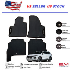 Floor Mat Rubber For Hyundai Santa Fe 2019 2020 2021 Custom Model 2MPLASTIC
