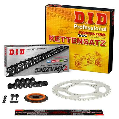 Kettensatz Yamaha FZR 750 R (2TT) 87-88, DID SUPER verstärkt B&B, X-Ring, S