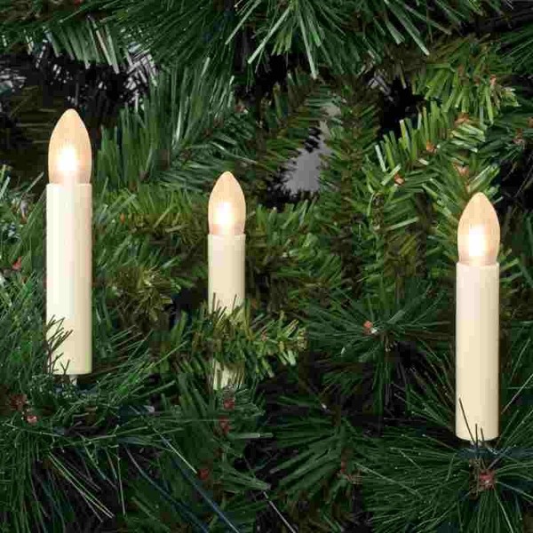 Rotpfeil Led Innen Weihnachtslichterkette 30 Kerzen Elfenbein Lichterkette-image