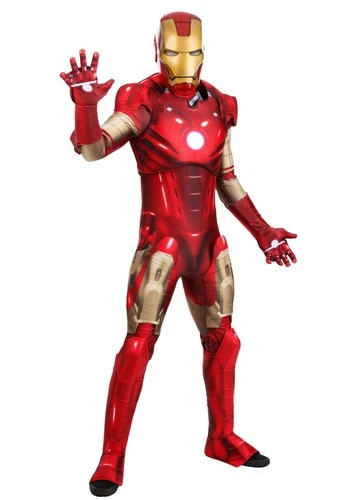 Men's Premium Marvel Iron Man Costume