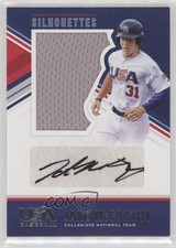 2018 USA Baseball Stars & Stripes Jerseys Black Ink /199 Jake McCarthy Auto b1p
