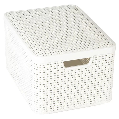 STYLE BOX Curver Behälter mit Deckel 30L Creme - Bild 1 von 9