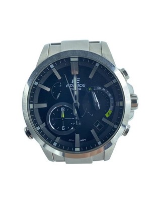 CASIO EQB-700 Watch Used Black/Silver Condition B Japan 147