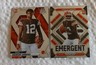 Shedeur Sanders Rookie 2 2025 Panini Mosaic Variation #290,2025 Prizm Emergent 
