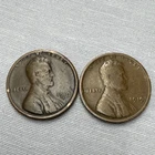 #4I: (Set Of 2) Beautiful Lincoln Wheat Pennies. One 1919S & One 1919~You Grade
