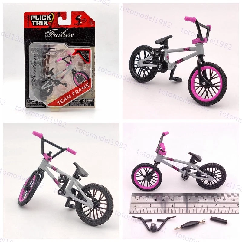 FLICK TRIX Miniature BMX Finger Bike PREMIUM Diecast Bicycle Models Gift Toys - Image 3 of 4
