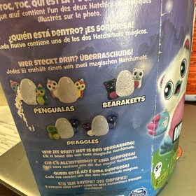 NEW Target Exclusive Hatchimals Black Pink Egg Bearakeets Toy ~ Sealed NIB