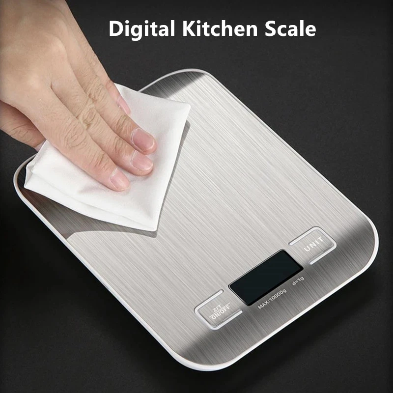 Digital Kitchen Scale LED Display 10kg/1g Panel Electronic Scales Baking Tools