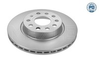2X Meyle 183 521 1044/PD Bremsscheibe FüR Audi Seat Skoda VW