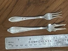 2 Vintage Sterling Silver Pickle Forks - 21 Grams