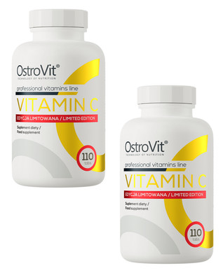 Vitamin C 1000 mg Ascorbinsäure Hochdosiert 220 Tabletten (2 x 110 Tabletten)