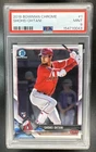 2018 Bowman Chrome Shohei Ohtani #1 RC Angels PSA 9