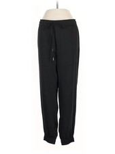 Ann Taylor Women Black Track Pants S