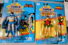 Mcfarlane 4  Super Powers Batman Classic  Blue Gray  Figure & Robin  Jason Todd